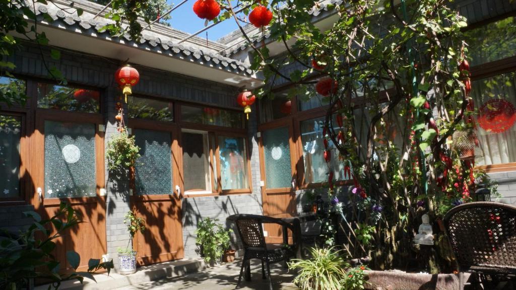 Beijing Courtyard View Hotel Bagian luar foto